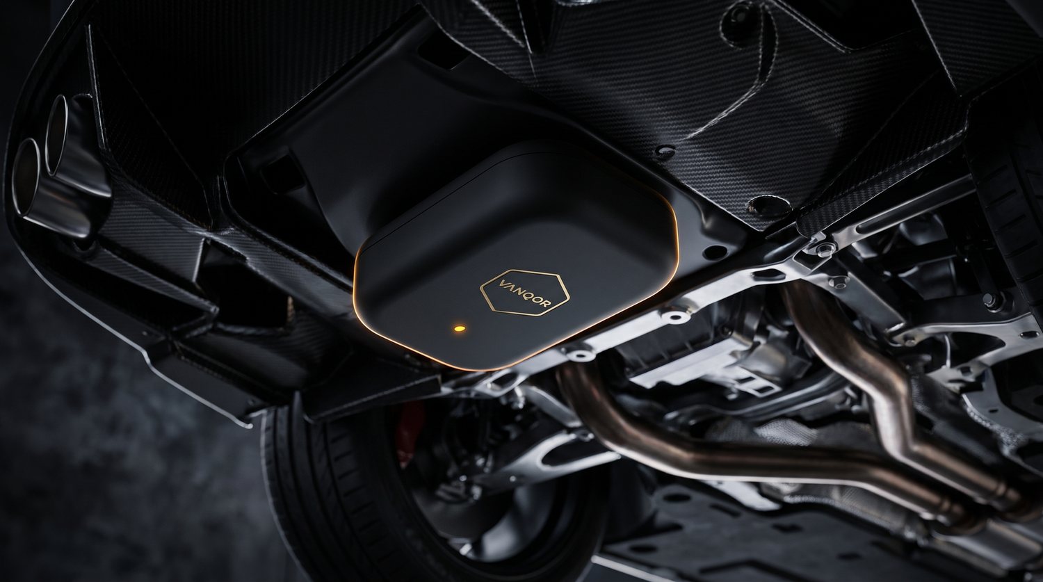 VANQOR mounted under vehicle